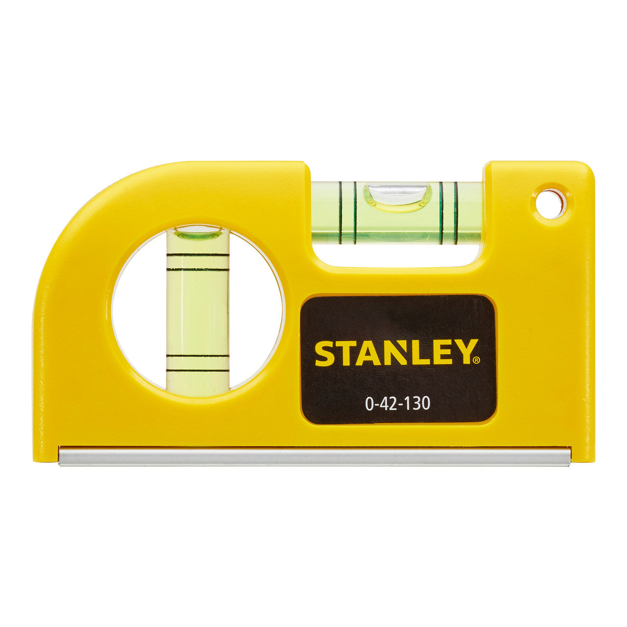 Stanley 87mm 3.4" Magnetic Pocket Level 2 Vials 0-42-130