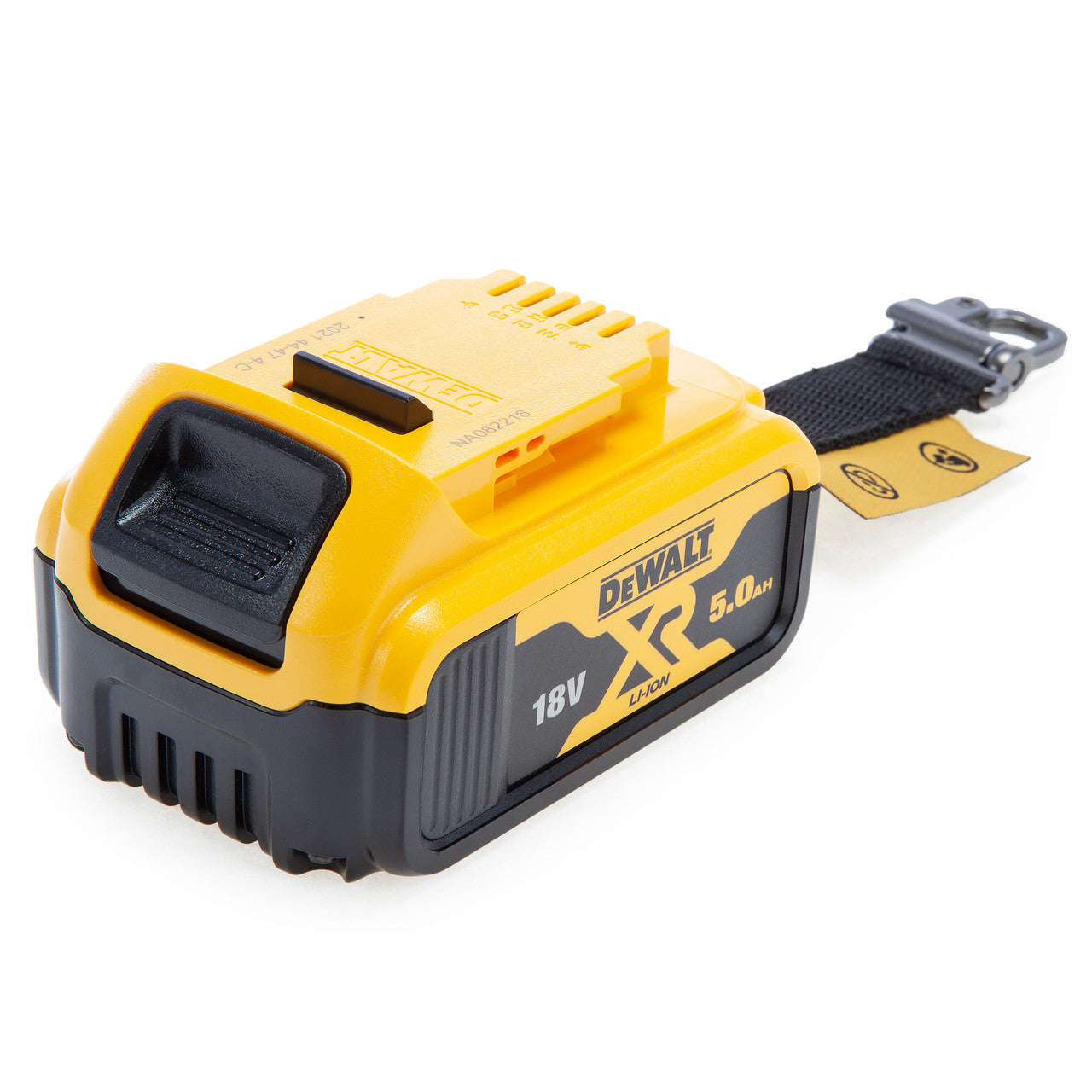 Dewalt DCB184LR 18V XR 5.0Ah Li-ion Battery - Lanyard Ready