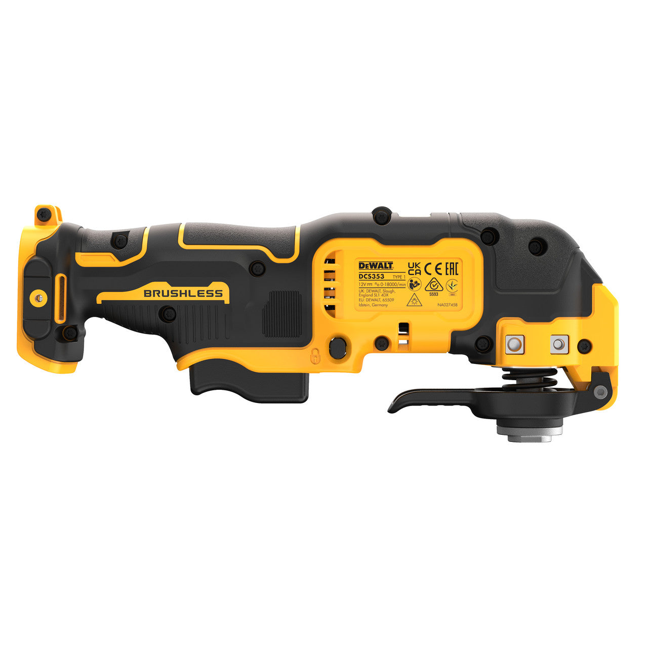 Dewalt 12V XR Oscillating Multi Tool with 28 Accessories Body Only DCS353N