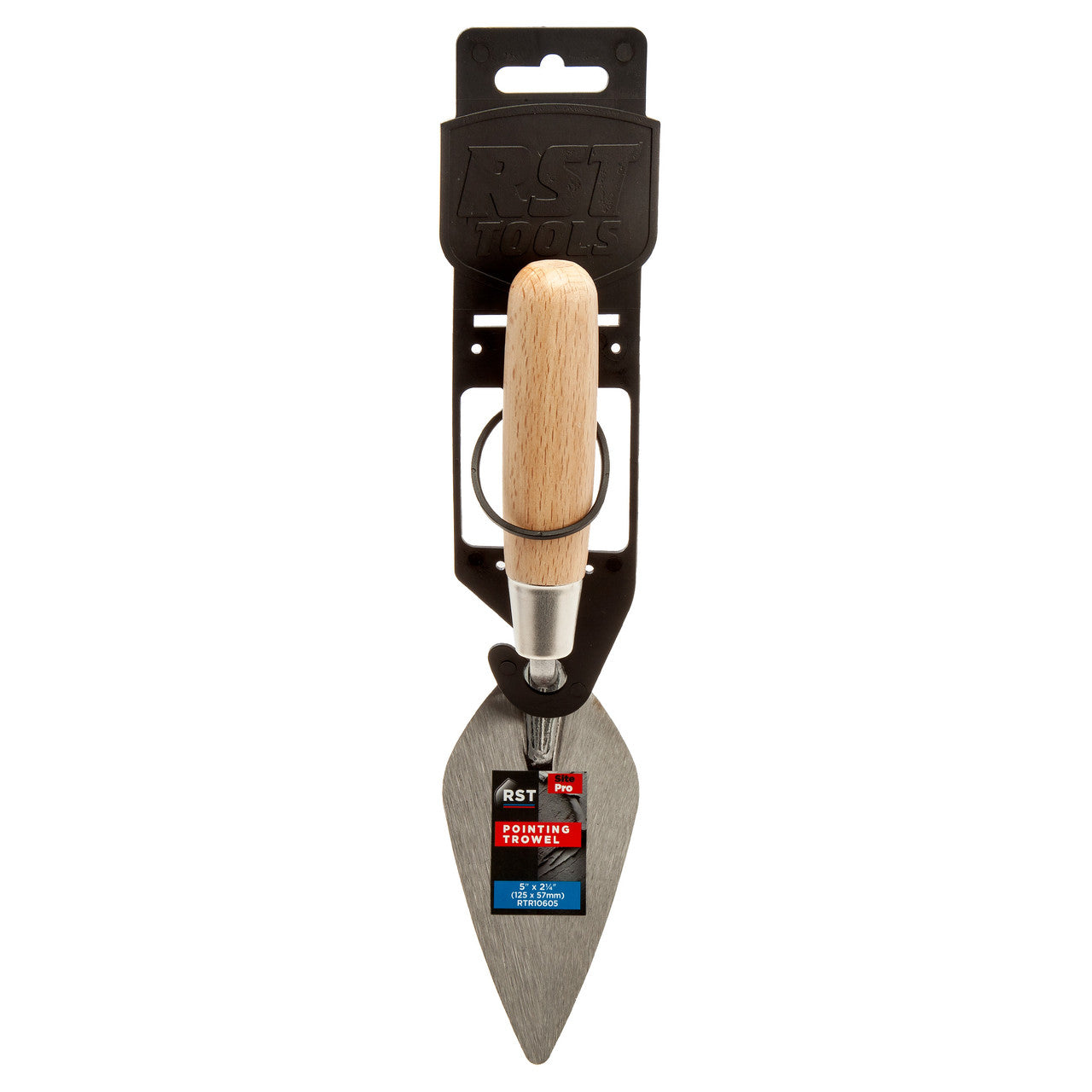 RST London Pointing Trowel with Wooden Handle 5” Carbon Steel Blade RTR10605