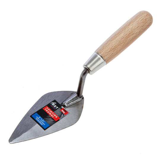 RST London Pointing Trowel with Wooden Handle 5” Carbon Steel Blade RTR10605