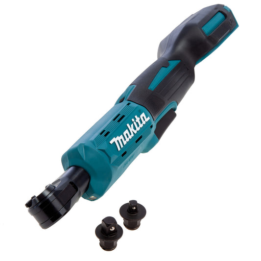 Makita 18V Ratchet Wrench Body Only Torque 47.5 Nm Shank 3/8" or 1/4" DWR180Z
