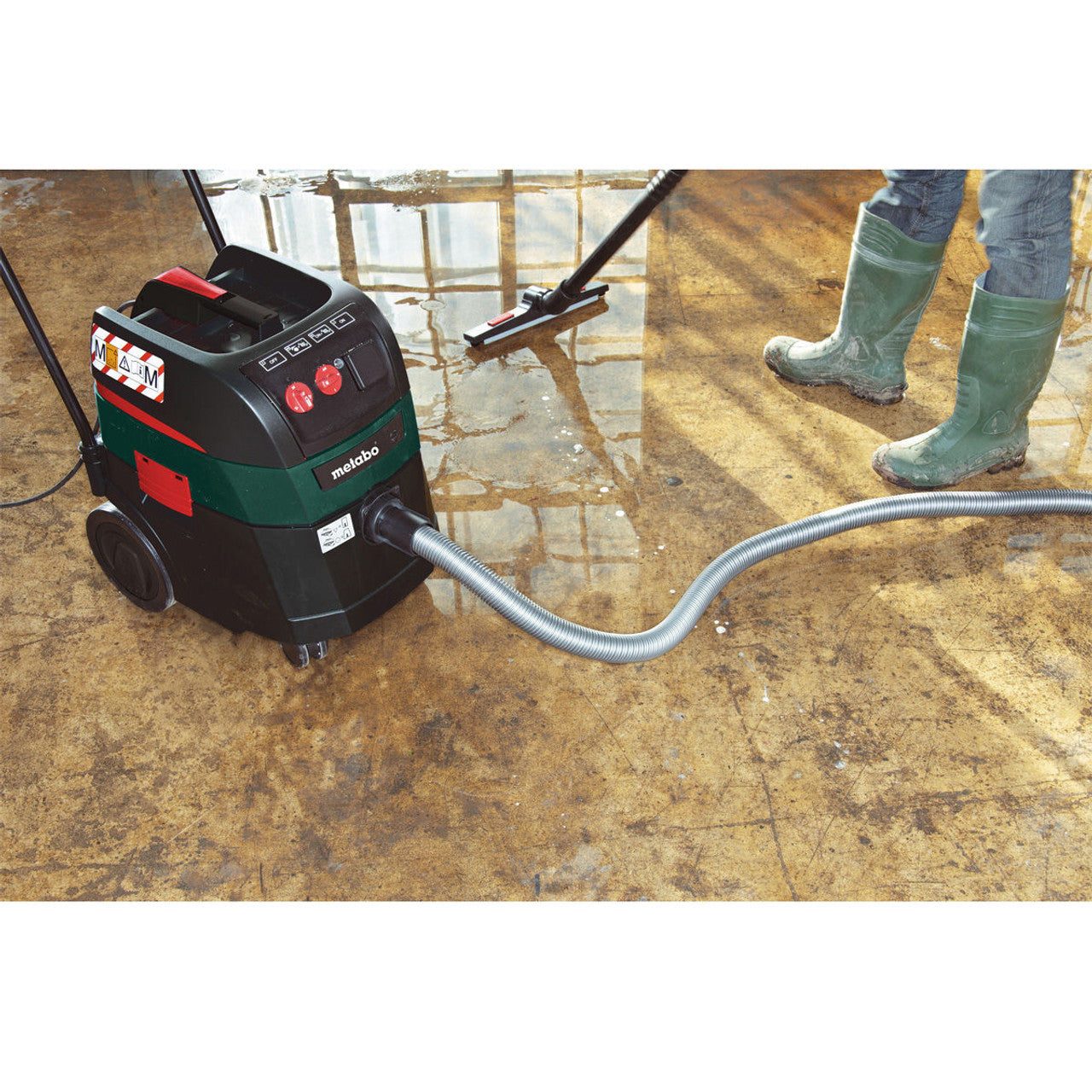 Metabo ASR 35 M ACP All-Purpose Vacuum Cleaner 1400W with Measurement of Pressure Differentials (110V)