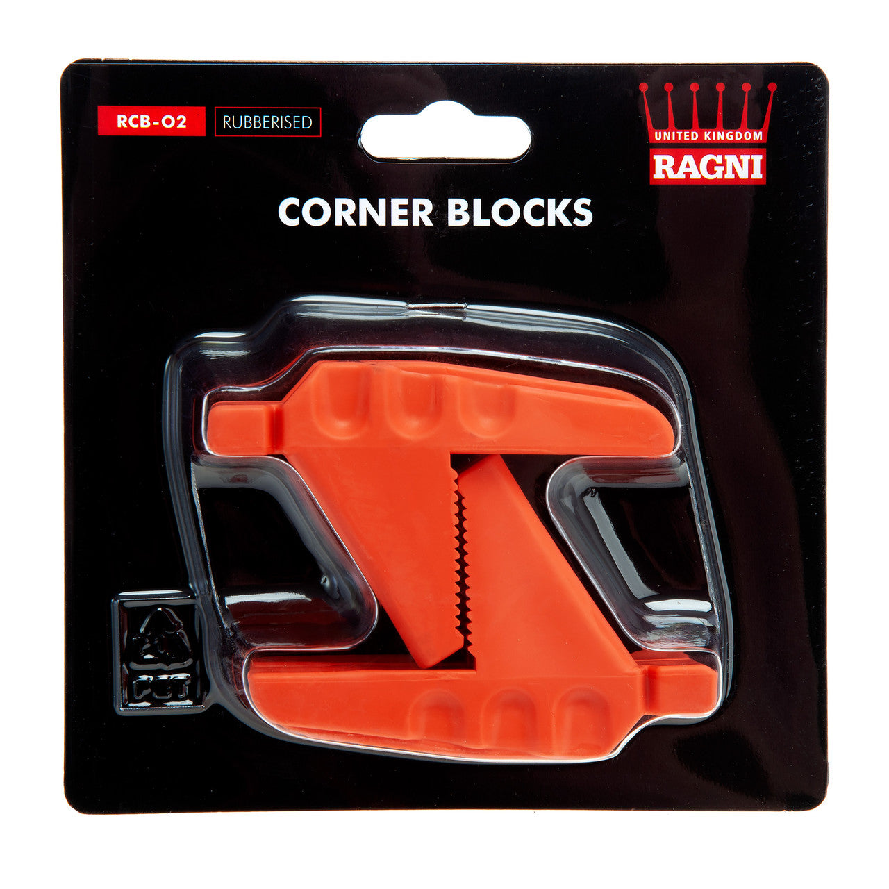 Ragni RCB-O2 Orange Corner Blocks (Pack Of 2)