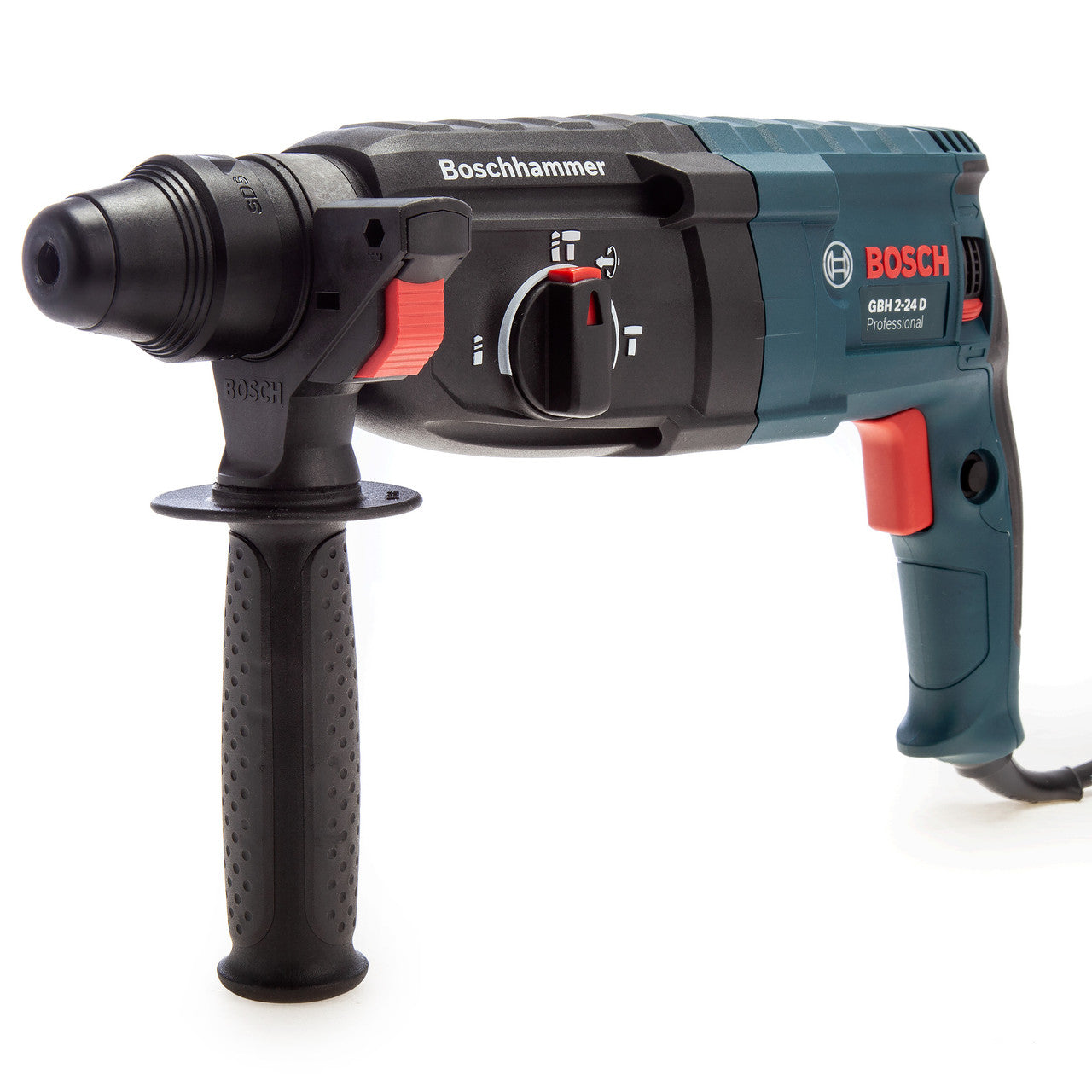 Bosch SDS Plus 3 Function Hammer Drill 24mm 110V 790 watt GBH2-24D