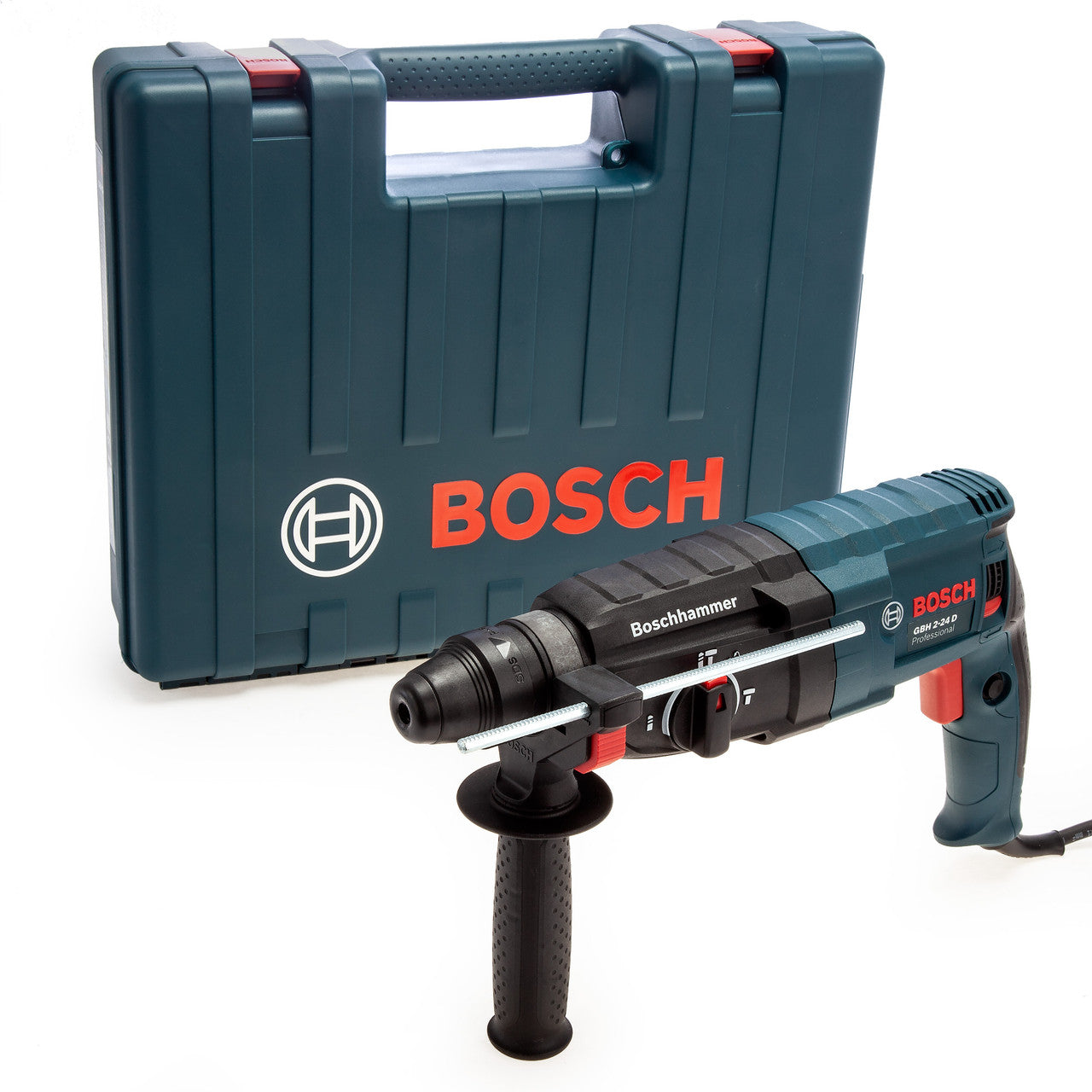 Bosch SDS Plus 3 Function Hammer Drill 24mm 110V 790 watt GBH2-24D
