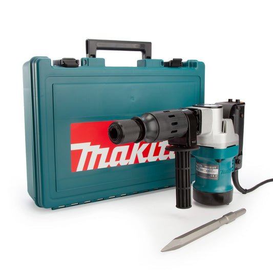 Makita Demolition Hammer 240V 17mm Hex Shank 900W HM0810T