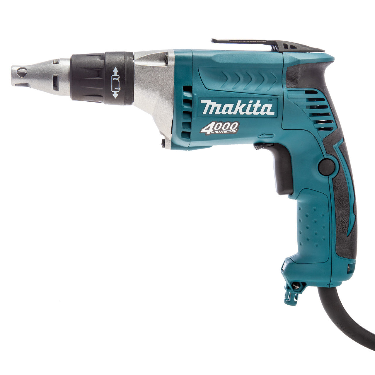Makita Drywall Screwdriver 240V 1/4" Hex Drive 570w LED job light FS4300