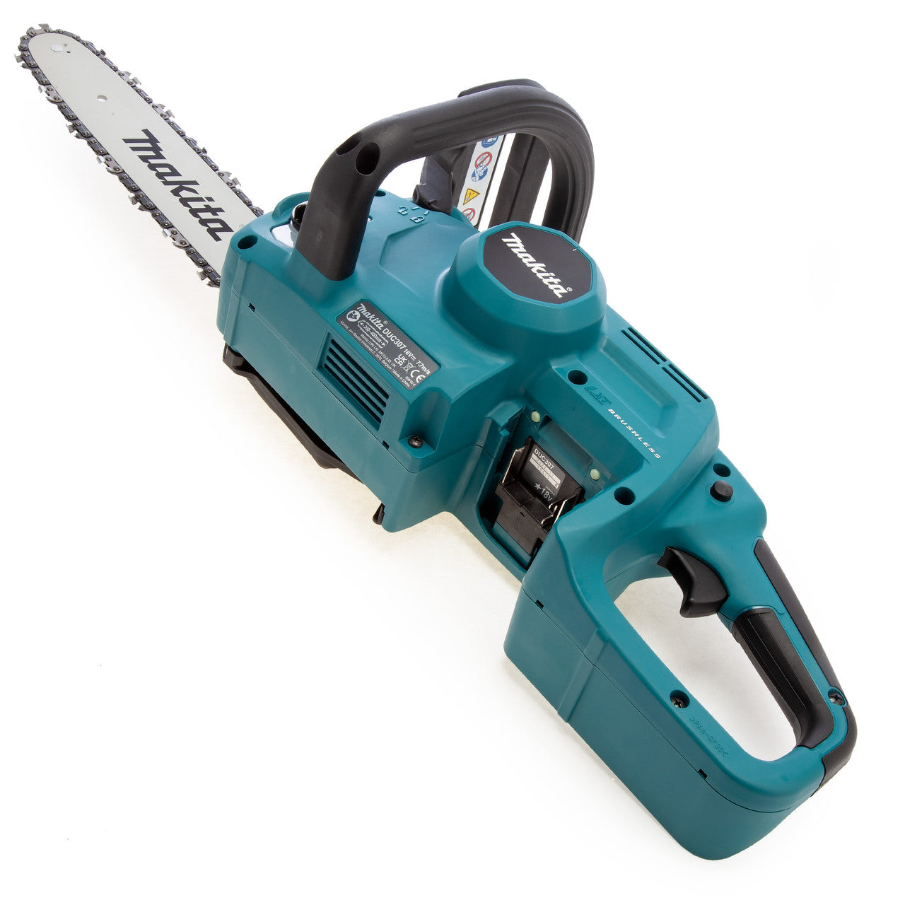 Makita DUC307ZX2 18V LXT Brushless Rear Handle Chainsaw 30cm (Body Only)