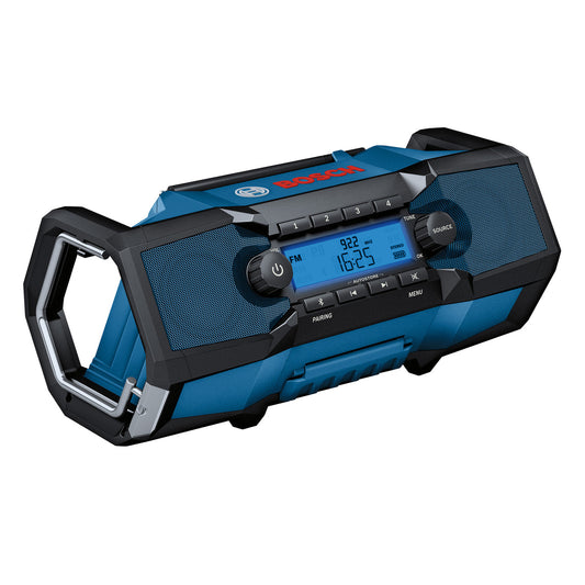 Bosch 18V Professional Job Site Radio Body Only Mains 100 – 240V GPB 18V-2 C