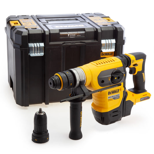 Dewalt 54V XR 32mm Flexvolt SDS Plus Rotary Hammer with QCC Body Only DCH417NT