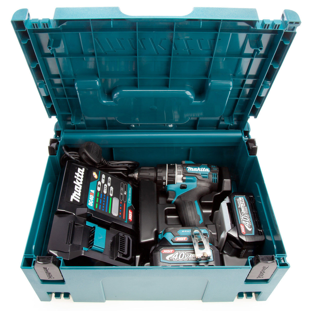 Makita HP002GA202 40Vmax XGT Combi Drill (2 x 2.0Ah Batteries)