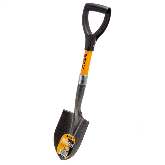 XTrade Round Point Micro Shovel Length 670mm Steel Blade X1300001