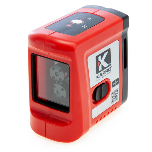 Kapro ProLaser Vertical Horizontal And Cross Red Beams Case With Belt Loop 862