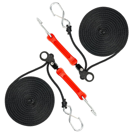 The Perfect Bungee Tie Down Straps in Red 3.65m 12ft Pack of 2 PTDR2PK