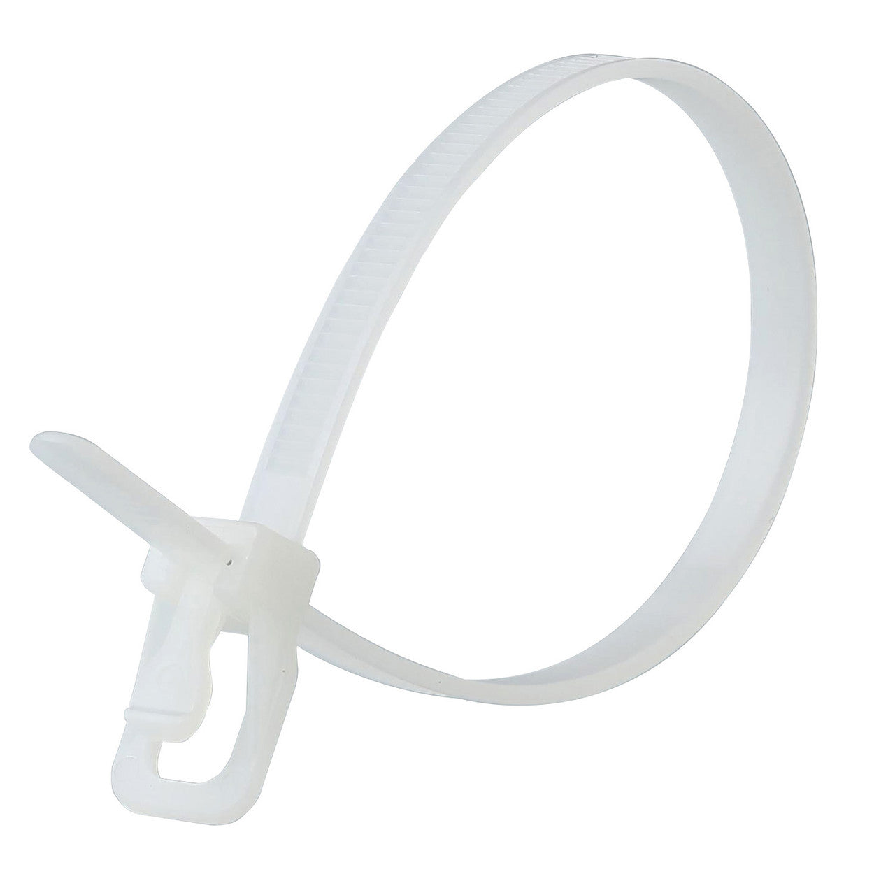 RETYZ EveryTie Reusable Cable Ties in Natural 203mm 8in Pack of 100 EVT-SO8NL-TA