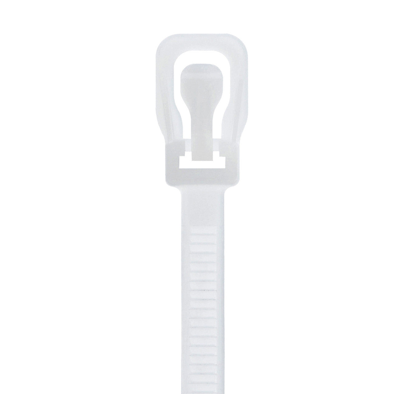 RETYZ EveryTie Reusable Cable Ties in Natural 203mm 8in Pack of 100 EVT-SO8NL-TA