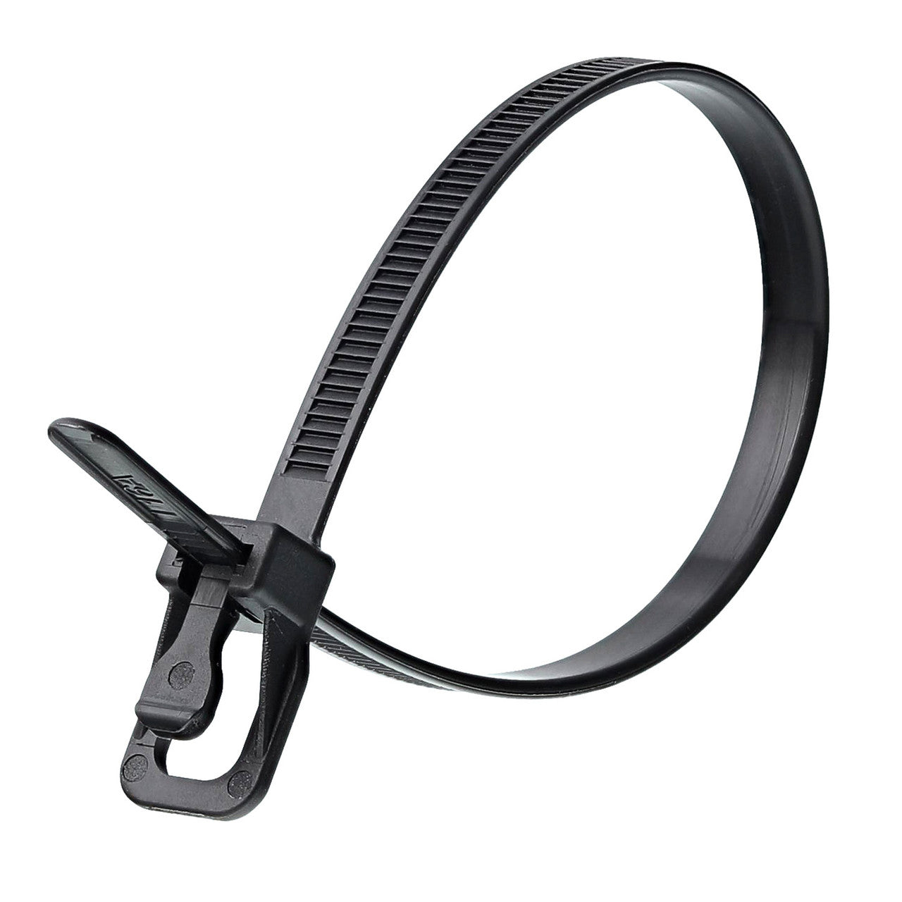 RETYZ EveryTie Reusable Cable Ties in Black 300mm 12in Pack of 100 EVT-S12BK-TA