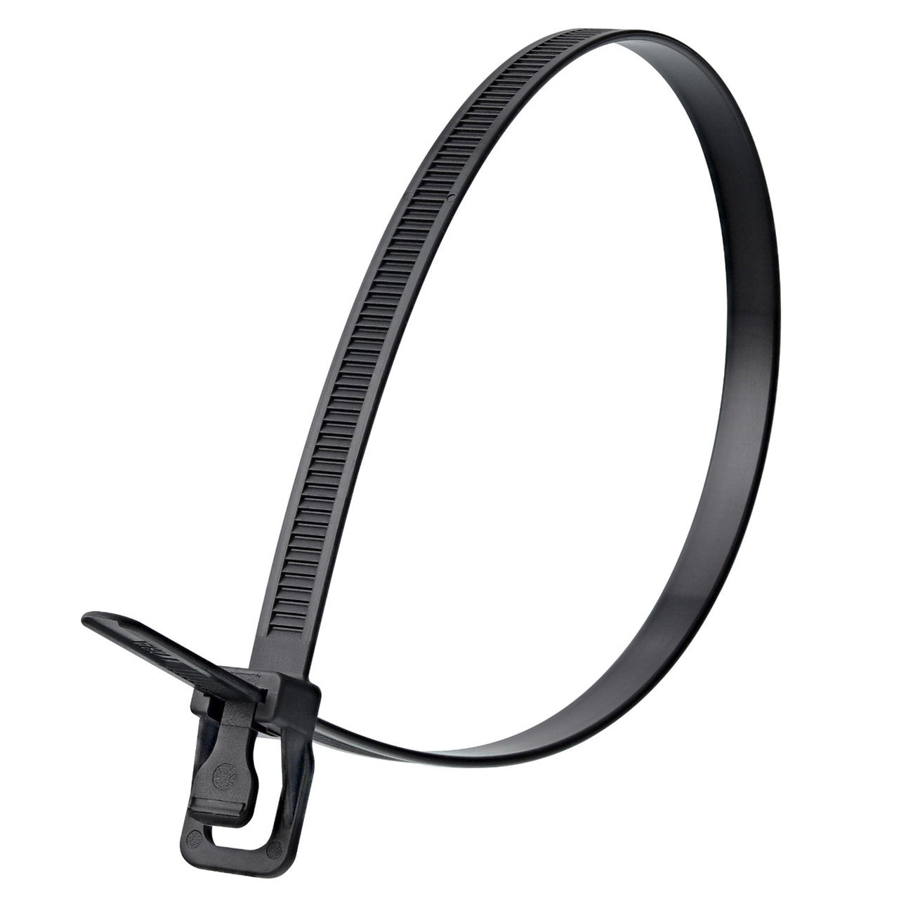 RETYZ WorkTie Reusable Cable Ties in Black 600mm 24in Pack of 100 WKT-S24BK-TA