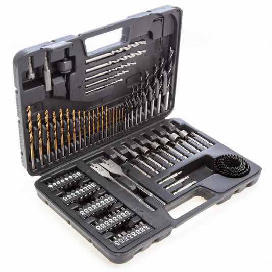 XTrade Drill Bit & Accessory Set 103 Piece For Concrete Metal And Wood X0900051
