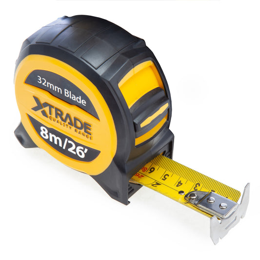XTrade Metric Imperial Dual Sided Tape Measure 8m X0900004