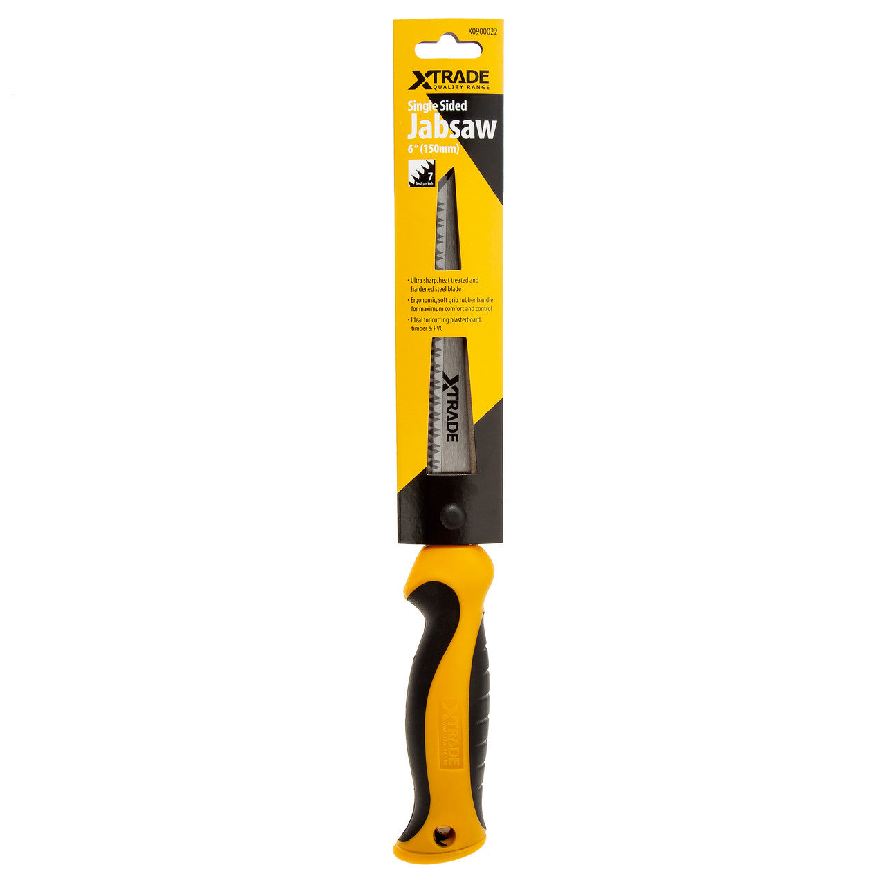 XTrade Single Sided Jab Saw 6in 150mm TPI 7 Soft Grip X0900022