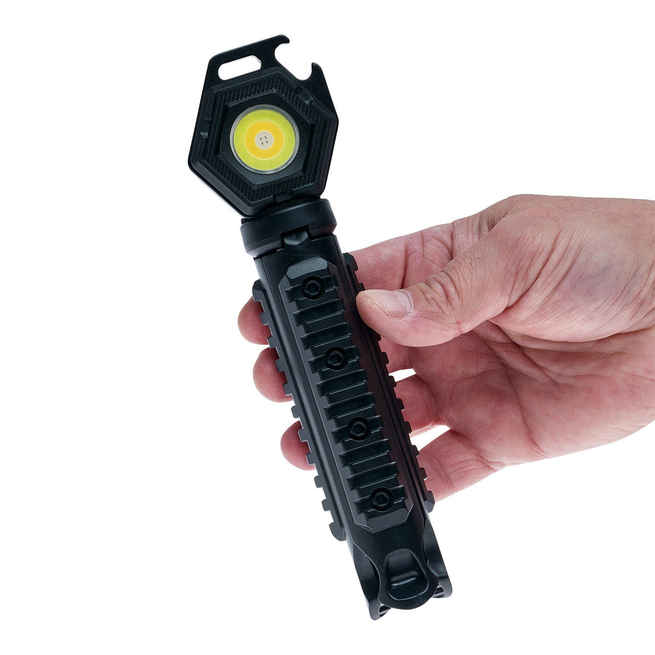 LitezAll Compact Work Light with Tripod 500 Lumens 4 Hour Run Time 26215