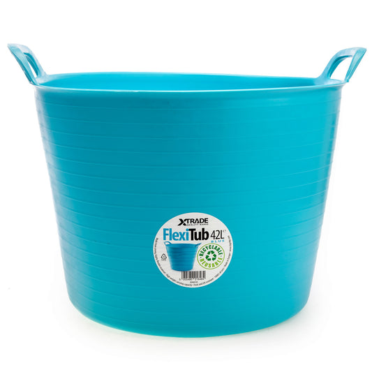 XTrade FlexiTub Blue 42L Plastic With Handles X0900105