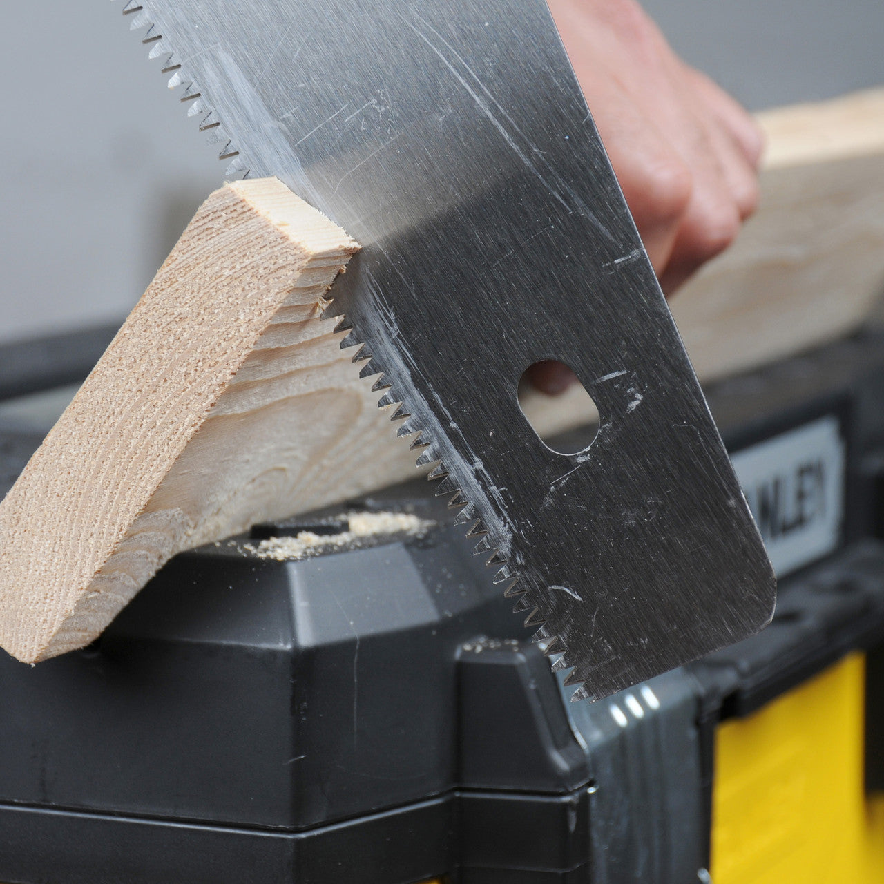 Stanley Metal Plastic Rolling Workshop Toolbox Set 7" Wheels & Lock Eye 1-95-621