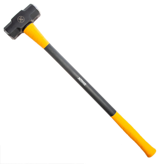 XTrade Sledge Hammer Fibreglass Handle 10lb Soft Grip Non Slip Shaft X0900082
