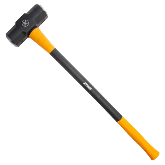 XTrade Sledge Hammer Fibreglass Handle 14lb Soft Grip Non Slip Shaft X0900083