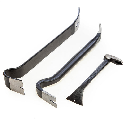 XTrade Pry Bar Set 3 Piece Wrecking Uility With Nail Removal X0900006