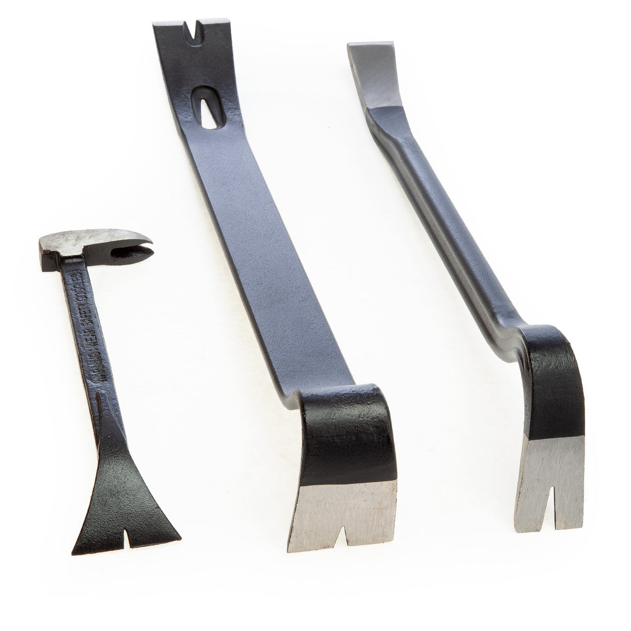 XTrade Pry Bar Set 3 Piece Wrecking Uility With Nail Removal X0900006