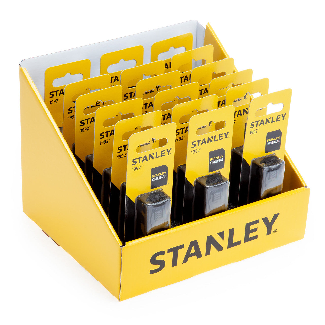 Stanley STHT11921-9 Merchandiser Box of 18 x 2-11-921 Utility Blades