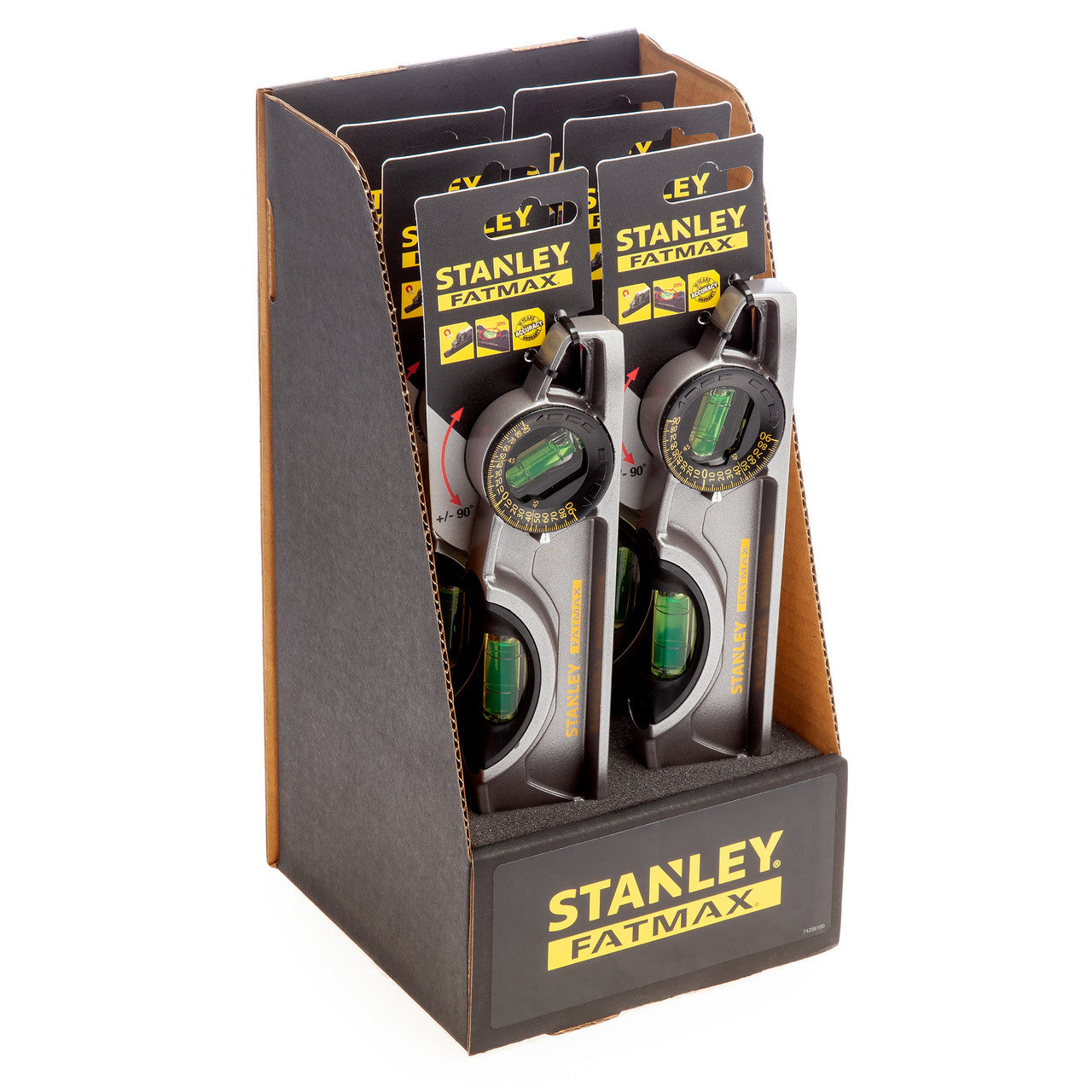Stanley 0-43-609 FatMax Magnetic Torpedo Level 250mm