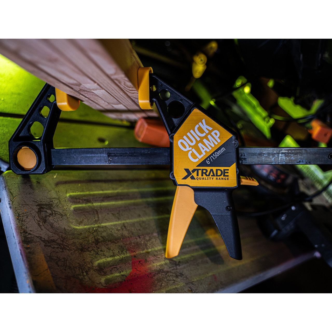 XTrade X0900070 Bar Clamp & Spreader 6in 150mm Quick Change Button