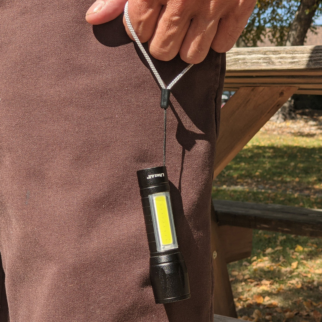 LitezAll Mini Rechargeable Torch and Task Light 120 Lumens Lithium Ion 24556