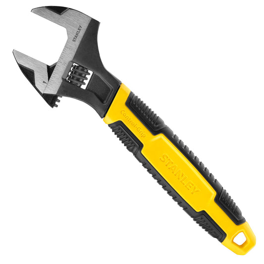 Stanley MaxSteel Adjustable Wrench 250mm 35mm Jaw Capacity 0-90-949