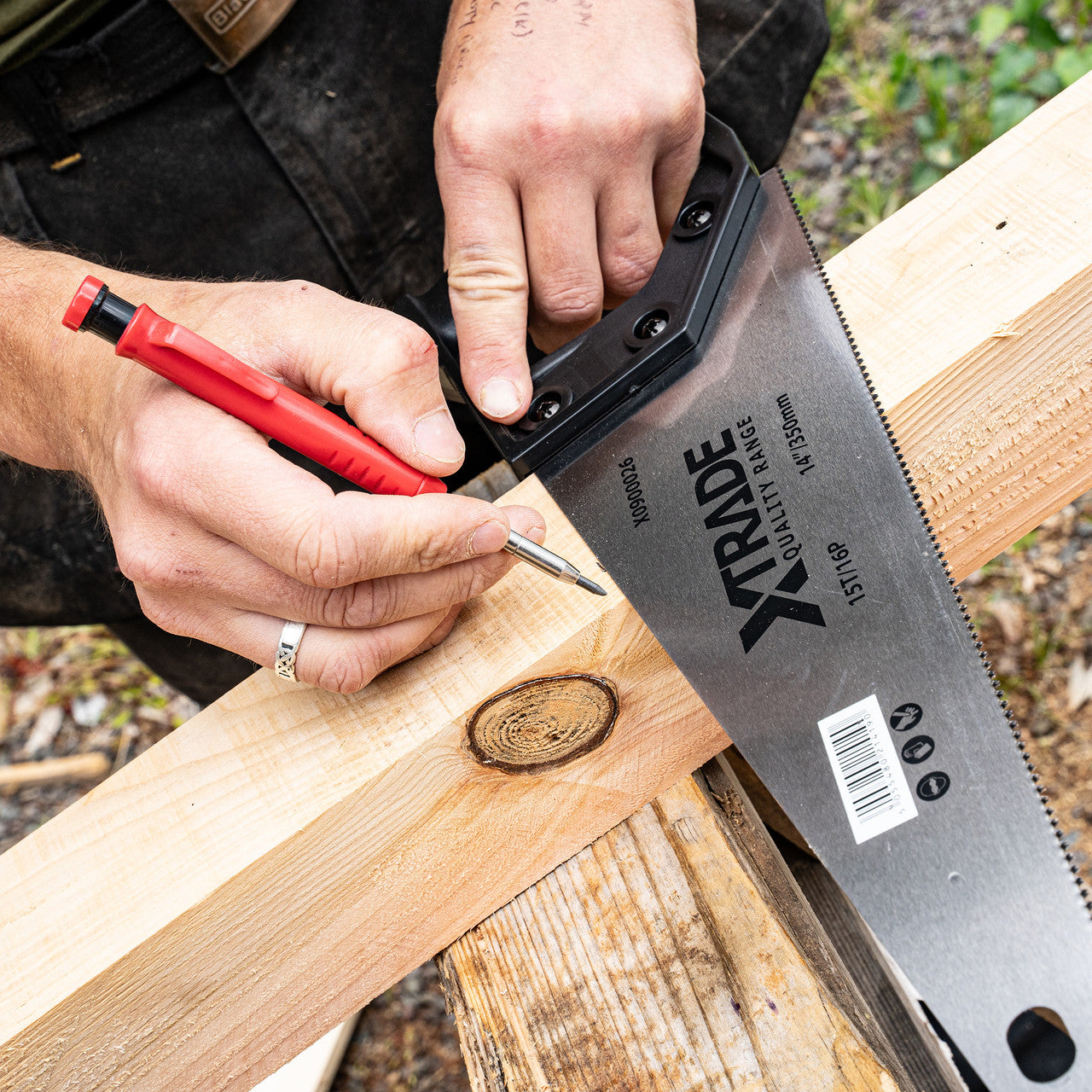 XTrade Toolbox Saw 350mm 14" Fine cut Toothing 15T/16P X0900026