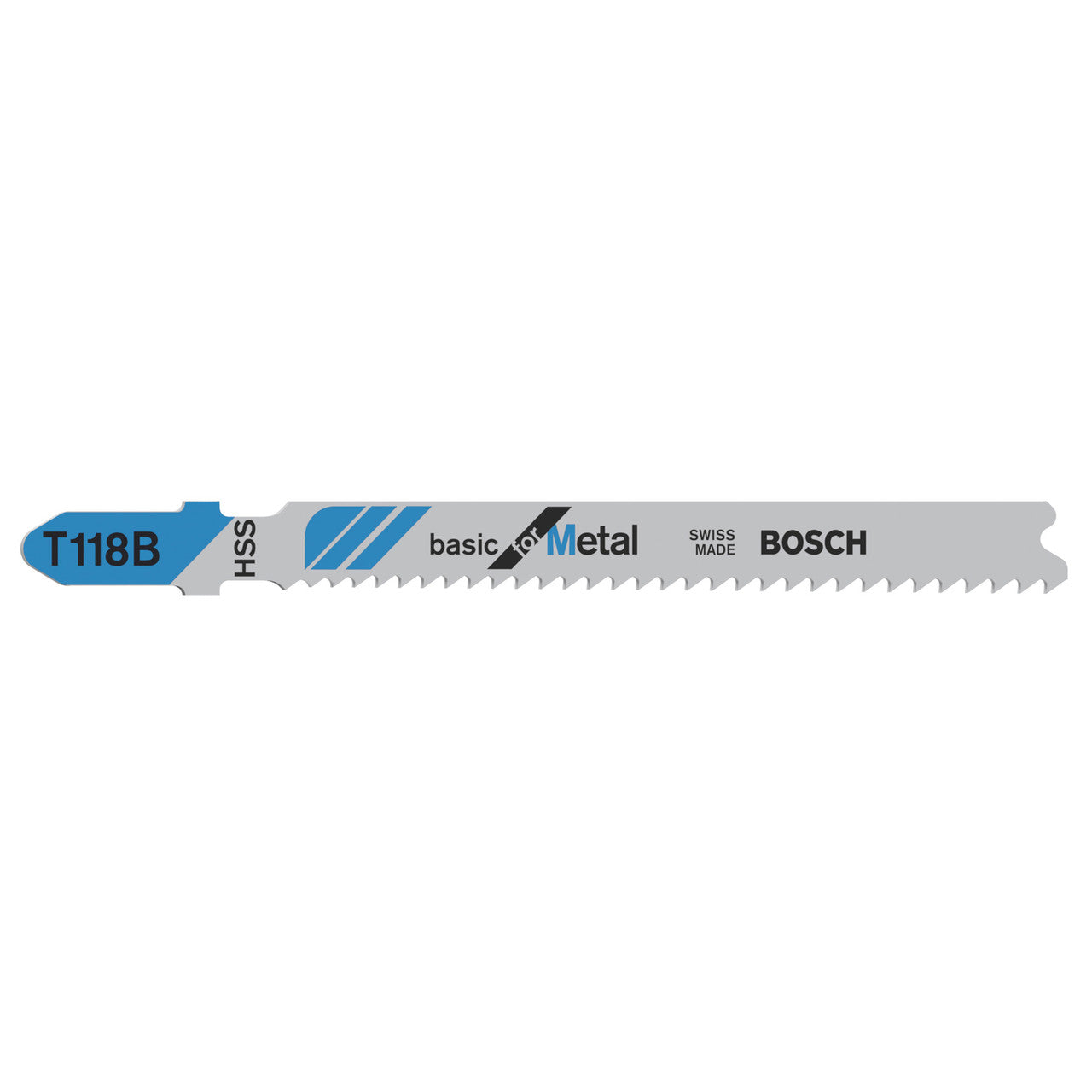 Bosch Basic Metal Cutting Jigsaw Blades 5 Pack T118B