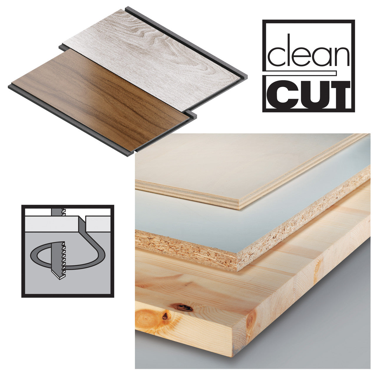 Bosch Clean Cutting Wood Jigsaw Blades 5 Pack T101AO