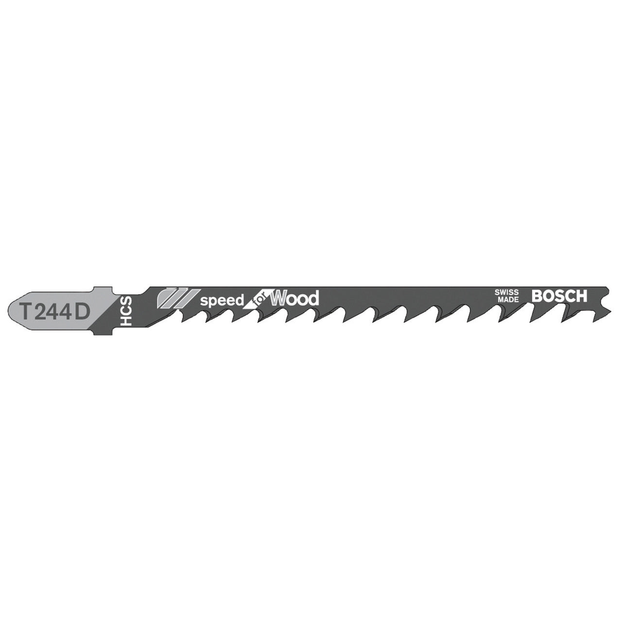 Bosch Jigsaw Blades For Speed Cutting Wood  5 Pack T244D