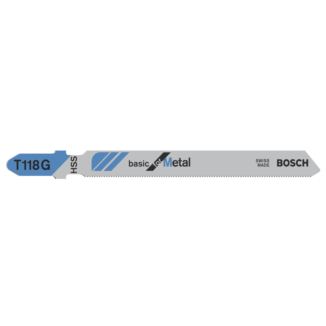 Bosch Basic Cutting Metal Jigsaw Blades 5 Pack T118G