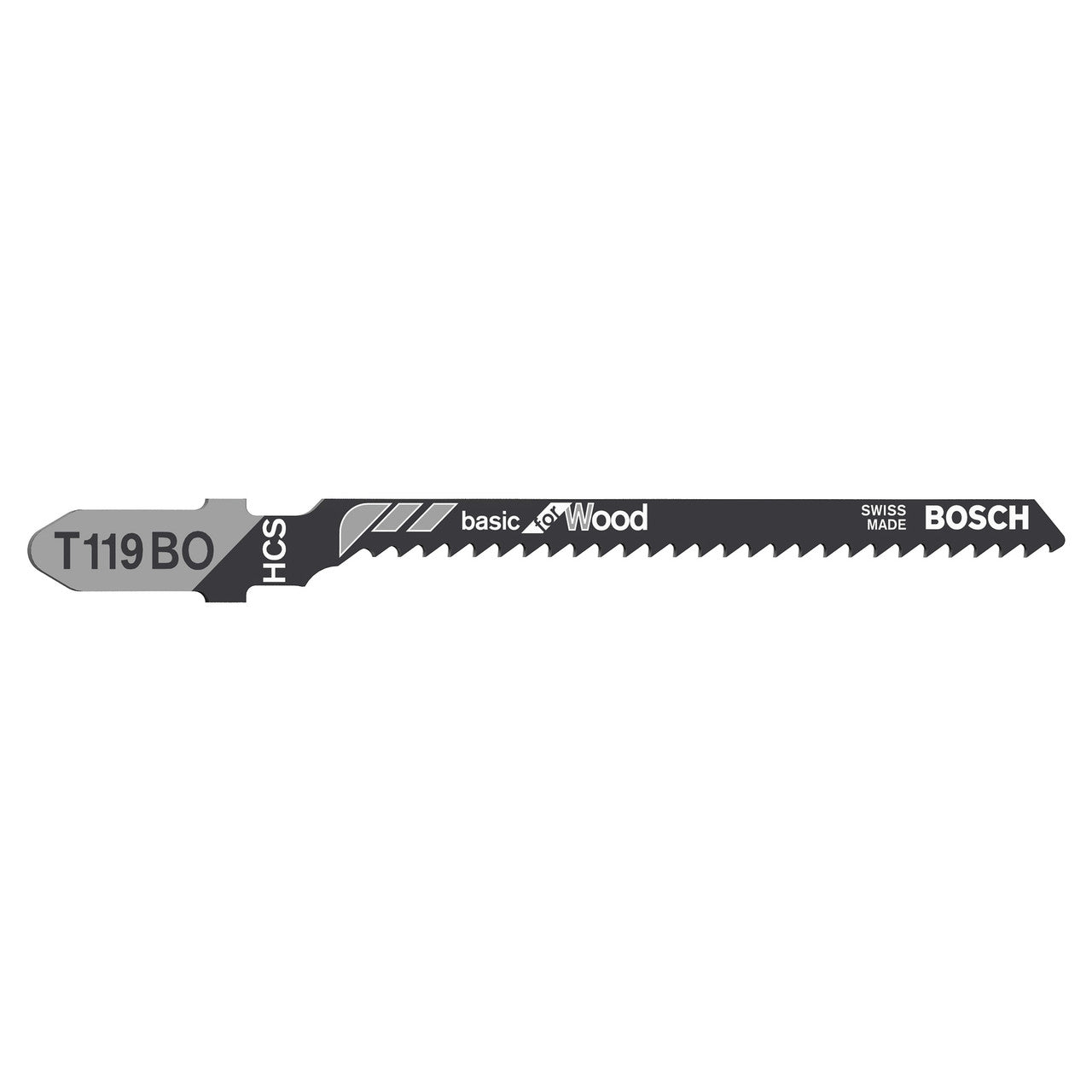 Bosch Basic Cutting Wood Jigsaw Blades 5 Pack T119BO