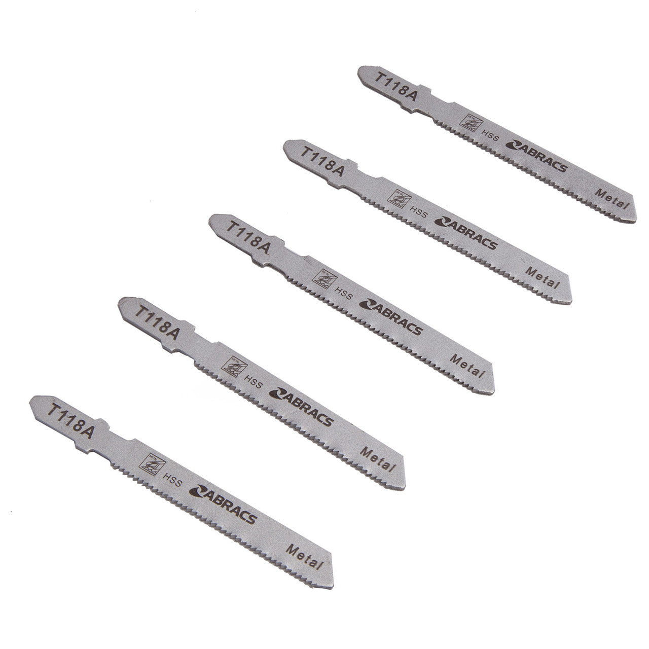 Abracs Jigsaw Blades for Metal 5 Pack T118A
