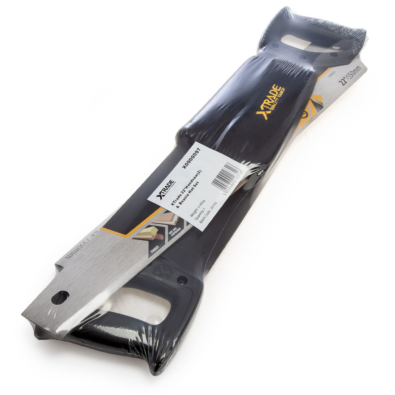 XTrade Two Hardpoint Hand Saws 22″ With Free Beanie Hat 3 Piece Set X0900097