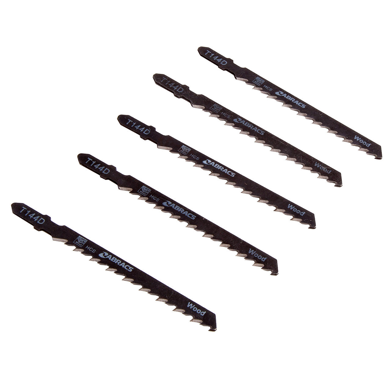 Abracs Jigsaw Blades for Wood 5 Pack T144D