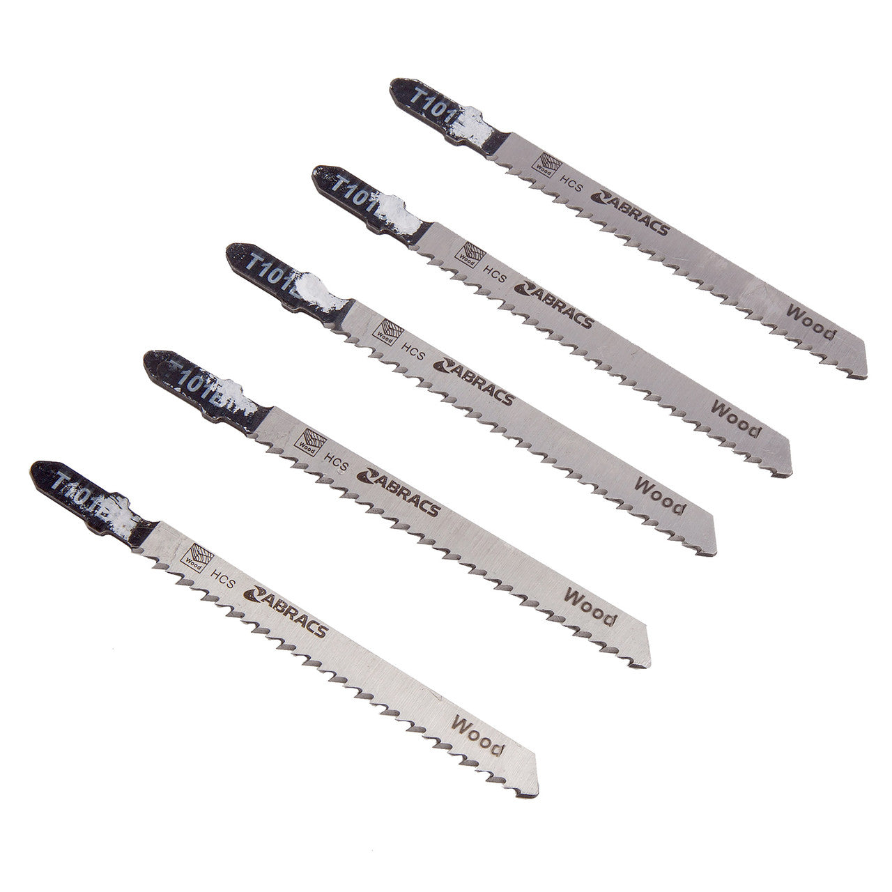 Abracs Jigsaw Blades for Wood 5 Pack ABT101B