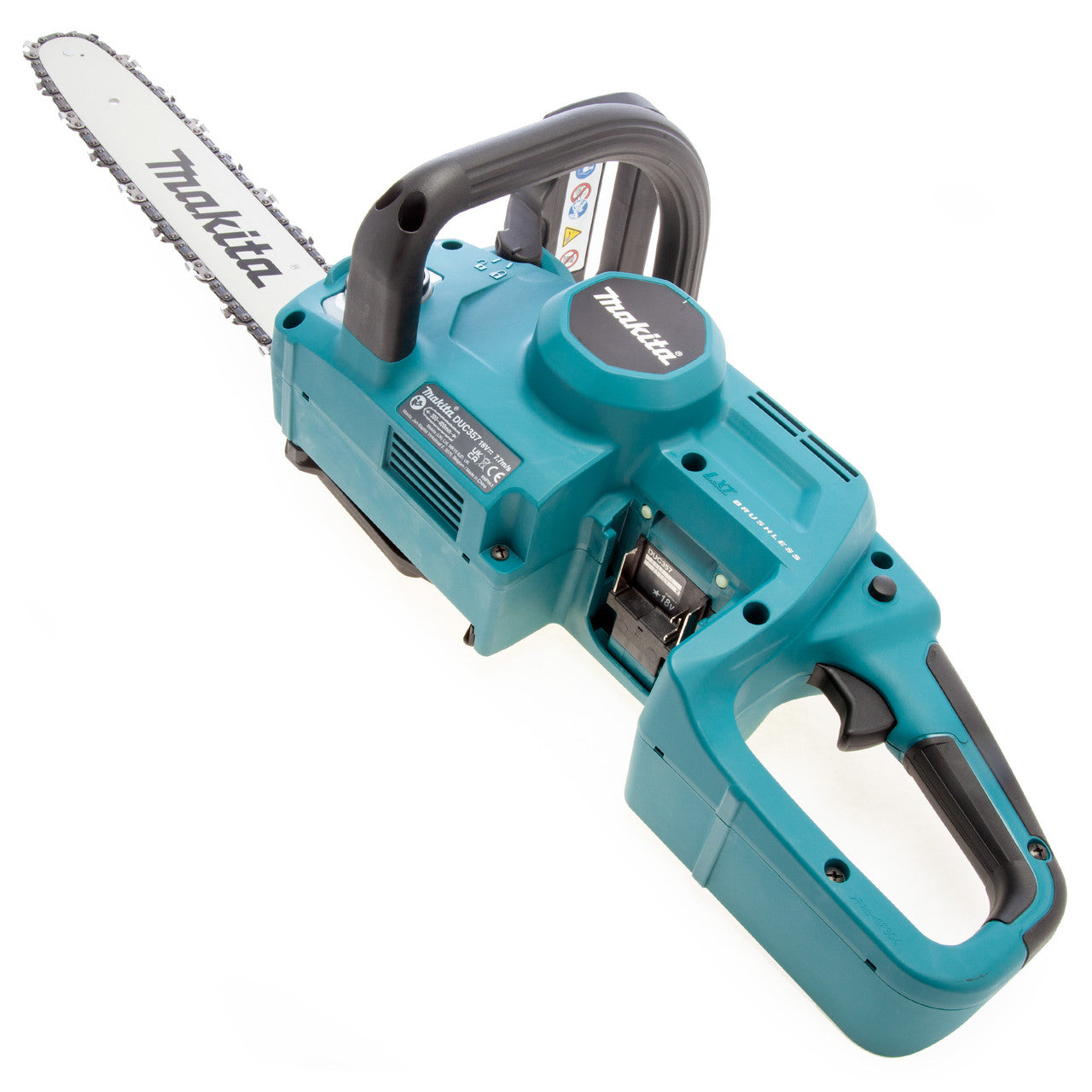Makita DUC357Z 18V LXT Brushless Rear Handle Chainsaw 35cm (Body Only)
