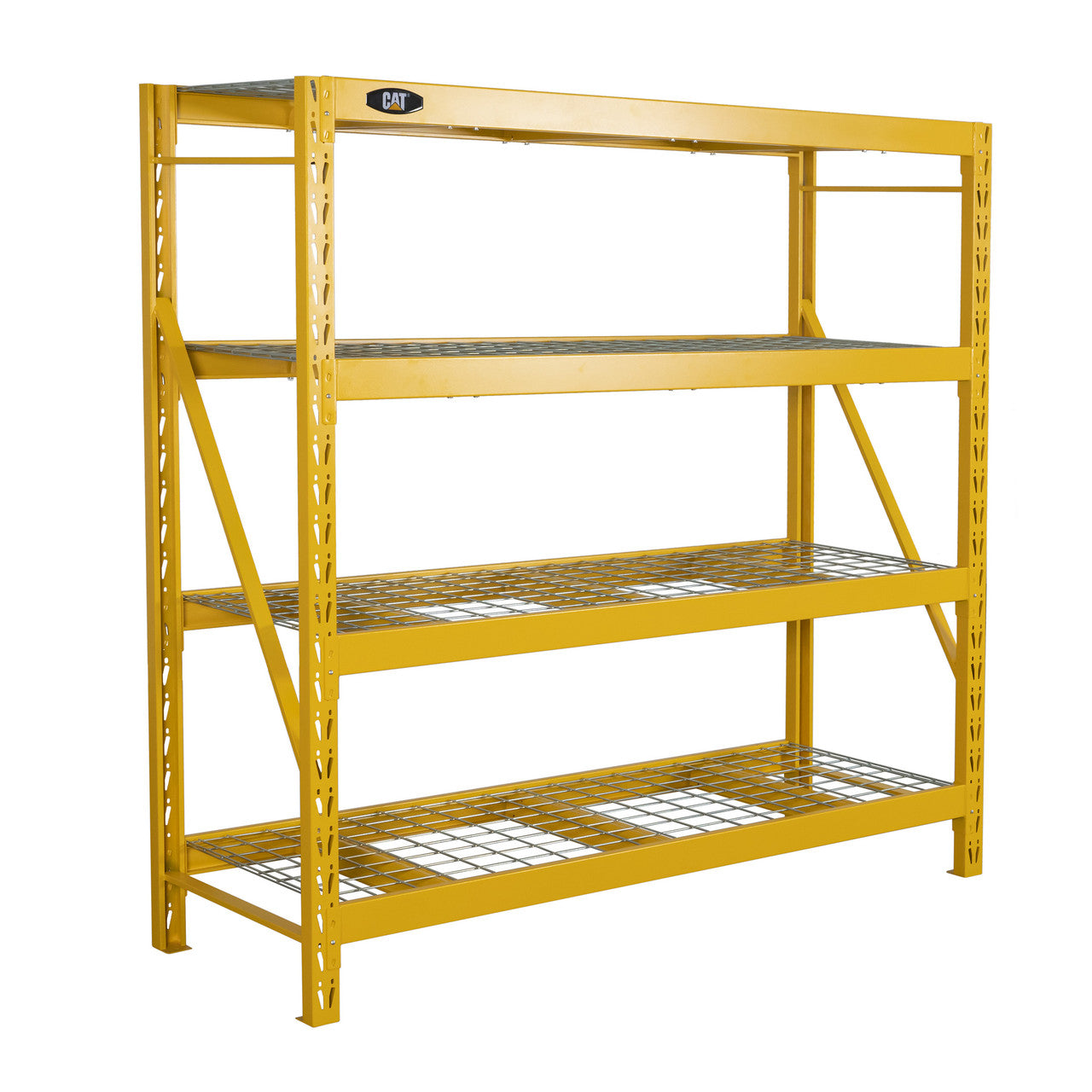 CAT 772472S4WRY Industrial Strength Shelving in Yellow 3629kg Capacity